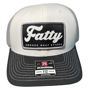 Richardson Trucker Hat Fatty Smoked Meat Sticks Snapback White Grey Black NEW